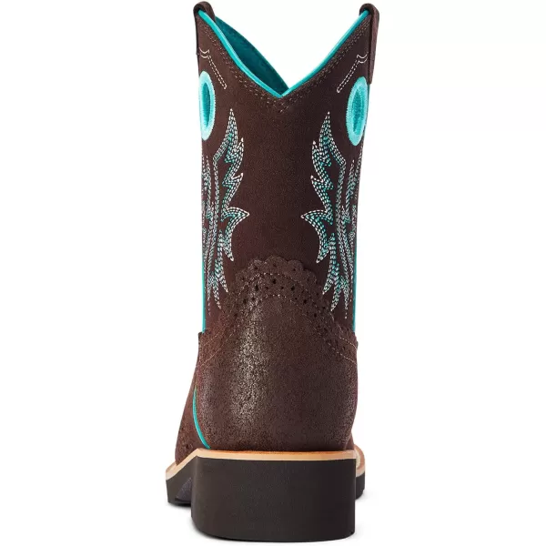 imageAriat Unisex Kids Fatbaby Cowgirl Western BootRoyal Chocolate