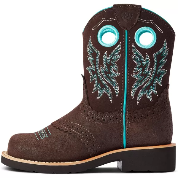 imageAriat Unisex Kids Fatbaby Cowgirl Western BootRoyal Chocolate