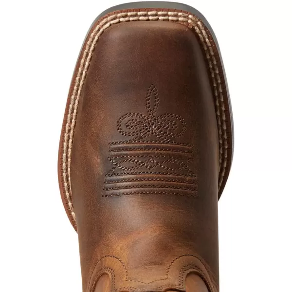 imageAriat Unisex Kids Orgullo Mexicano II Western BootDistressed Brown