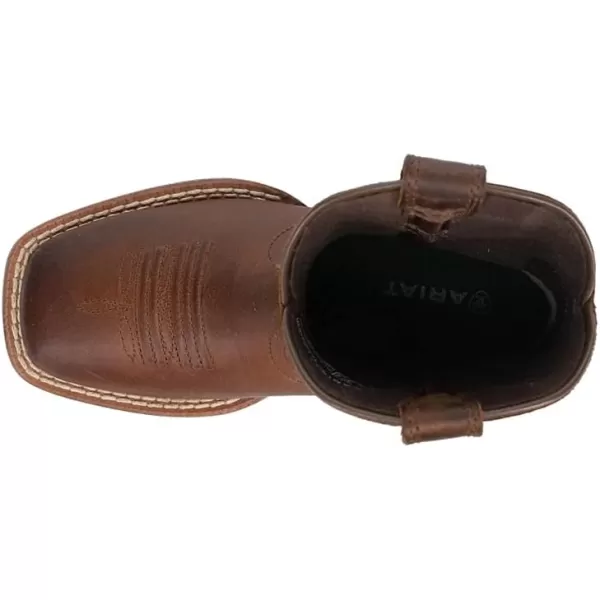imageAriat Unisex Kids Patriot II Western BootDistressed Brown