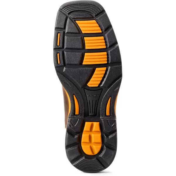 imageAriat Unisex Kids WorkHog Wide Square Toe BootDark EarthBrick