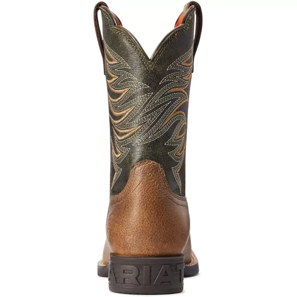 imageAriat Unisex Kids Youth Firecatcher Western BootDistressed Brown