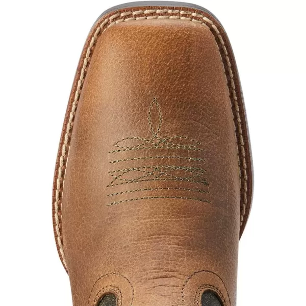 imageAriat Unisex Kids Youth Firecatcher Western BootDistressed Brown