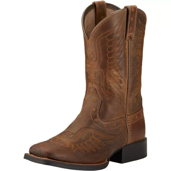 imageAriat Kids Honor Western BootDistressed Brown