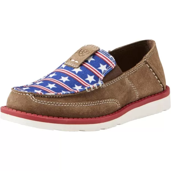 imageAriat Kids Youth Cruiser Slipon ShoeDirty Tan Suede