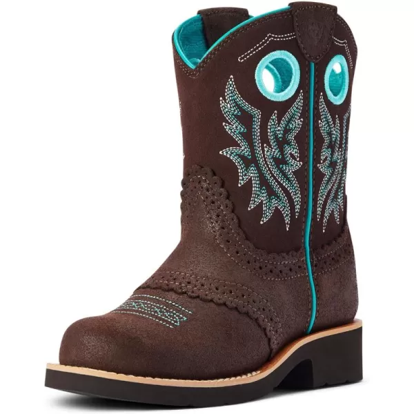imageAriat Unisex Kids Fatbaby Cowgirl Western BootRoyal Chocolate