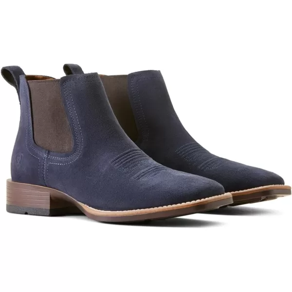 imageARIAT Mens Booker Ultra Western BootNavy Suede
