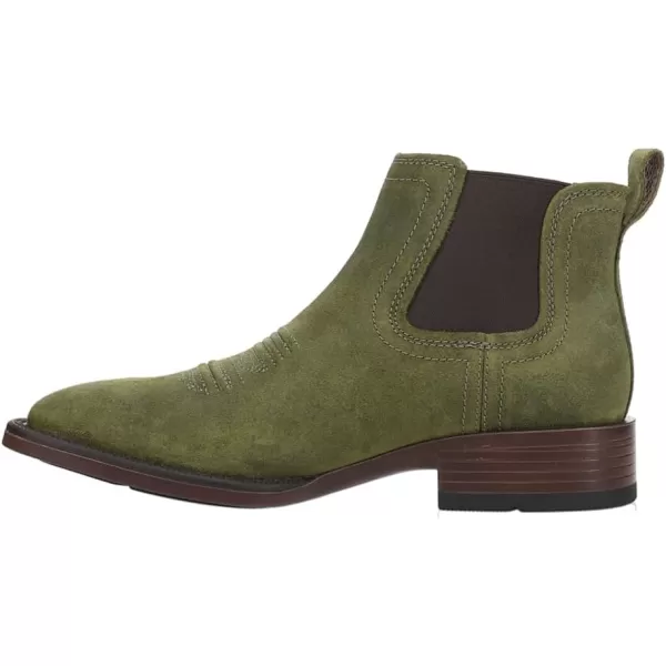 imageARIAT Mens Booker Ultra Western BootOlive Suede