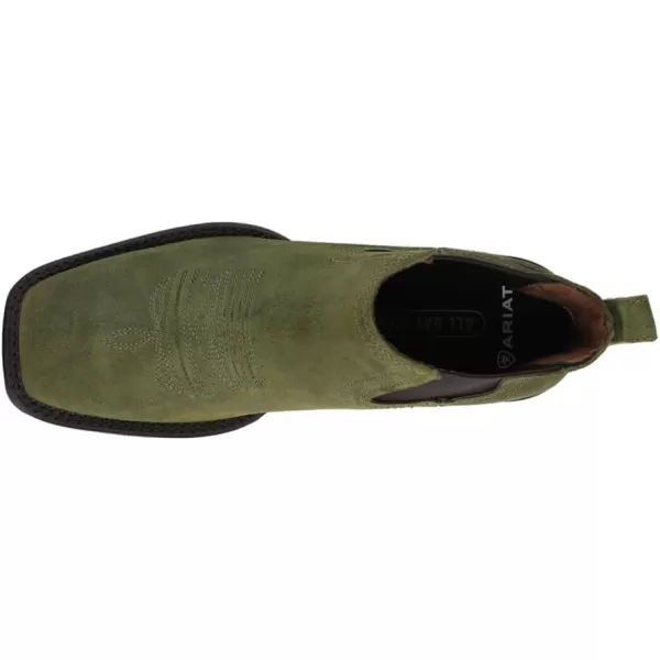 imageARIAT Mens Booker Ultra Western BootOlive Suede