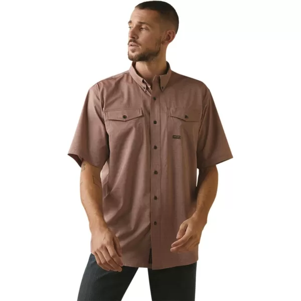 imageARIAT Mens Rebar Made Tough Venttek Durastretch Work ShirtMarine