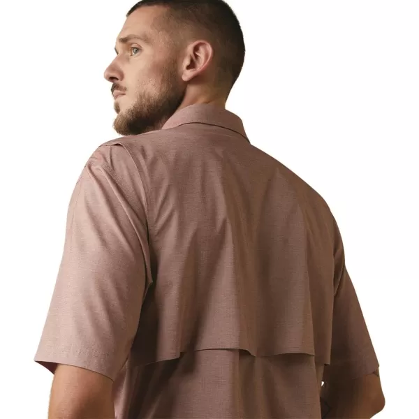 imageARIAT Mens Rebar Made Tough Venttek Durastretch Work ShirtToffee Heather