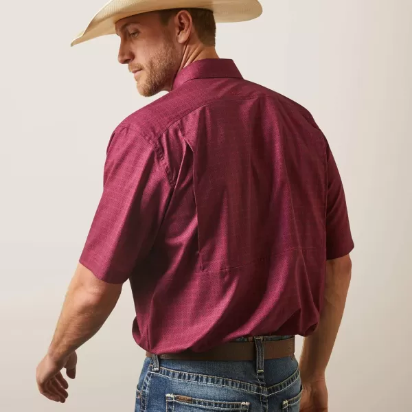 imageARIAT Mens Venttek Classic Fit ShirtDark Redwood