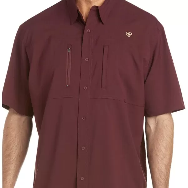 imageARIAT Mens Venttek Classic Fit ShirtMalbec