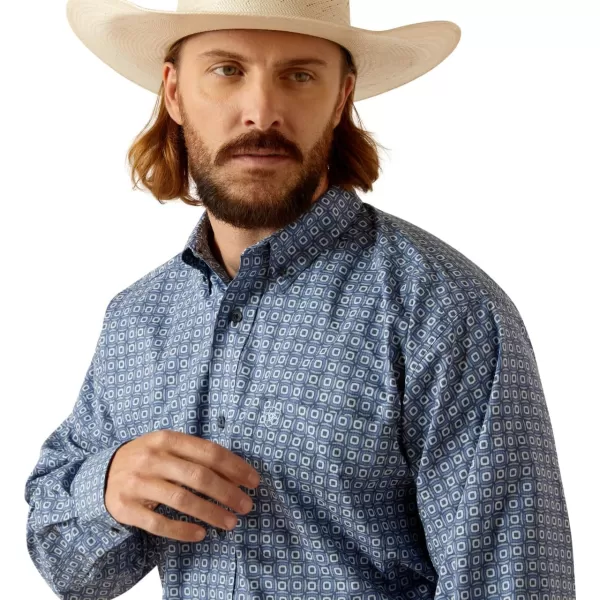 imageAriat Mens 360 Airflow Classic Fit ShirtDeja Vu Blue