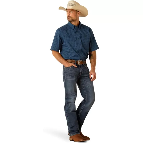 imageAriat Mens 360 Airflow Classic Fit ShirtEnsign Blue