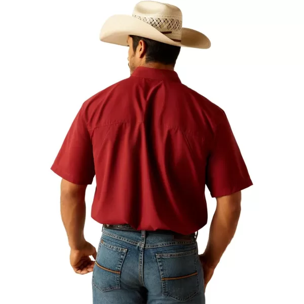 imageAriat Mens 360 Airflow Classic Fit ShirtMerlot