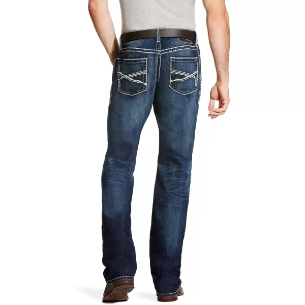 imageAriat Mens M4 Low Rise Boot Cut JeanBlue