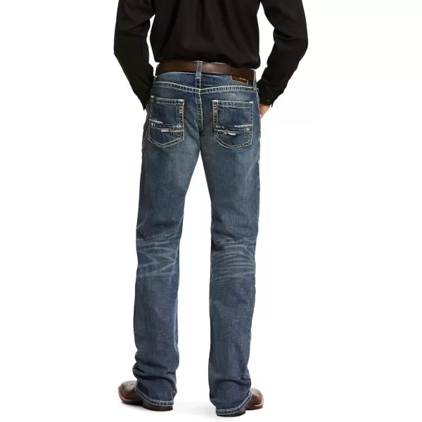 imageAriat Mens M5 Slim Stretch Adkins Stackable Straight Leg JeanLennox