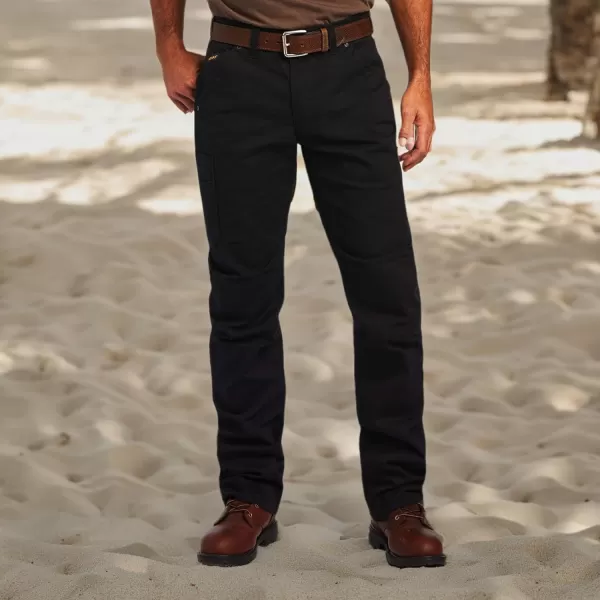 imageAriat Mens Rebar M5 Straight Durastretch Edge Straight Leg JeanBlack