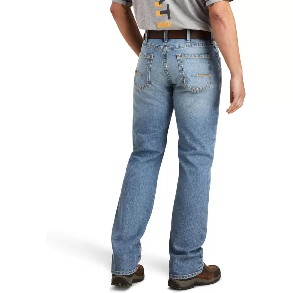 imageAriat Mens Rebar M5 Straight Durastretch Edge Straight Leg JeanMerced