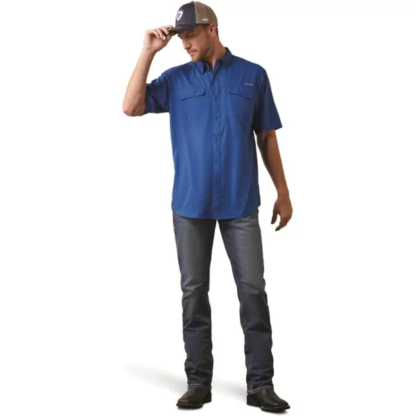 imageAriat Mens Venttek Outbound Classic Fit ShirtBerry Bark