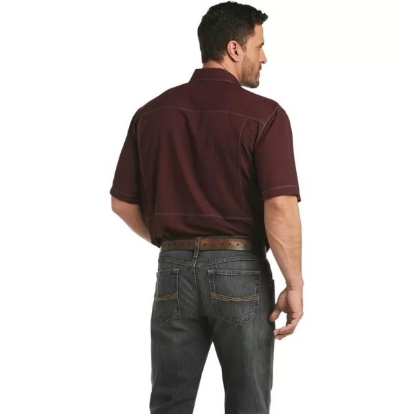 imageAriat Mens Venttek Outbound Classic Fit ShirtBerry Bark
