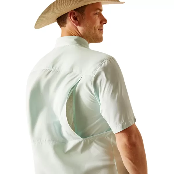 imageAriat Mens Venttek Outbound Classic Fit ShirtBleached Aqua