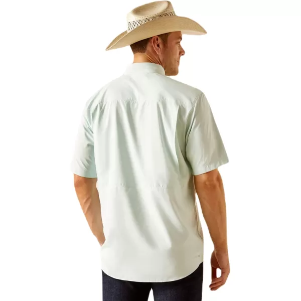 imageAriat Mens Venttek Outbound Classic Fit ShirtBleached Aqua