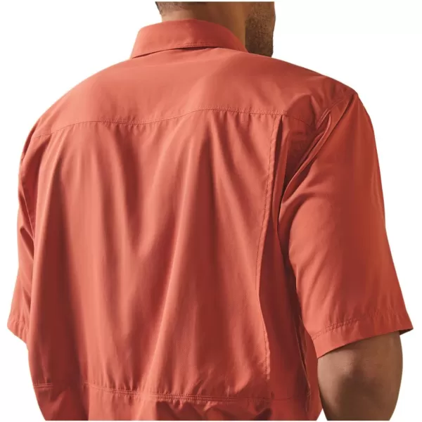 imageAriat Mens Venttek Outbound Classic Fit ShirtBurnt Sienna