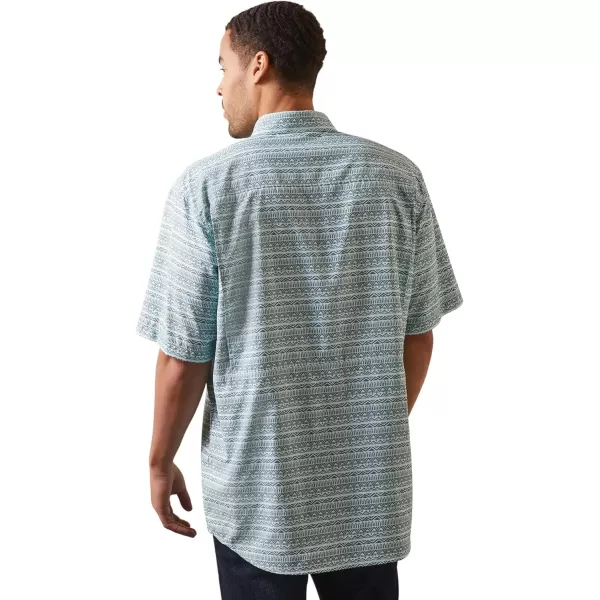 imageAriat Mens Venttek Outbound Classic Fit ShirtFair Aqua