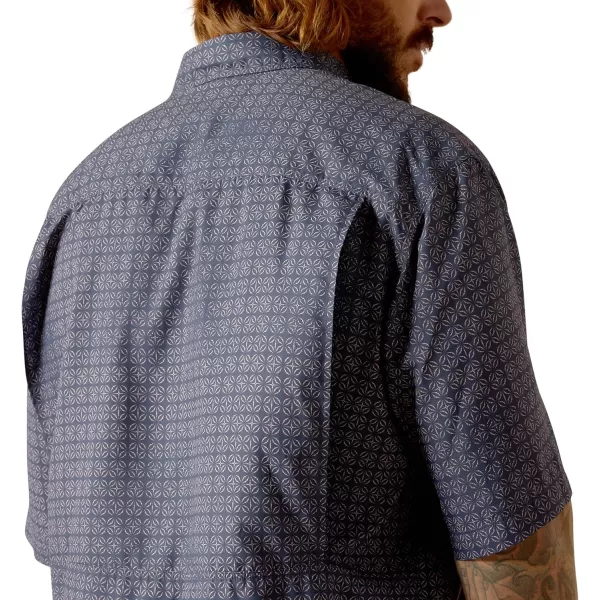 imageAriat Mens Venttek Outbound Classic Fit ShirtMood Indigo