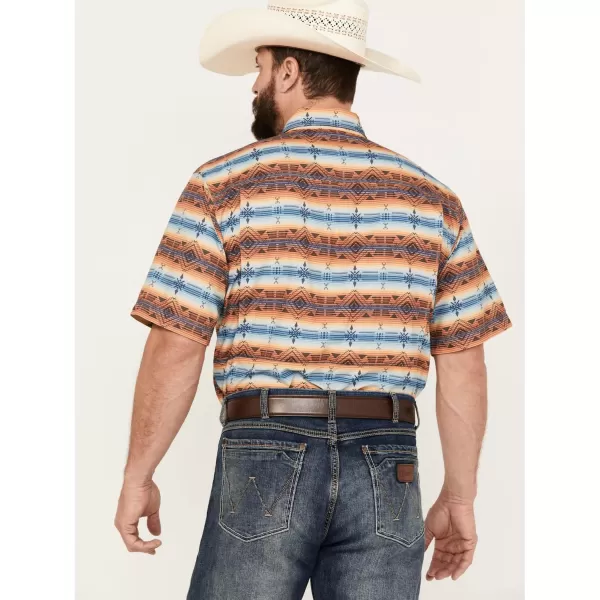 imageAriat Mens Venttek Outbound Classic Fit ShirtOxford Tan Southwest
