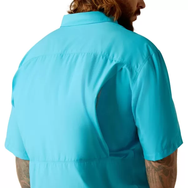imageAriat Mens Venttek Outbound Classic Fit ShirtTurquoise Reef