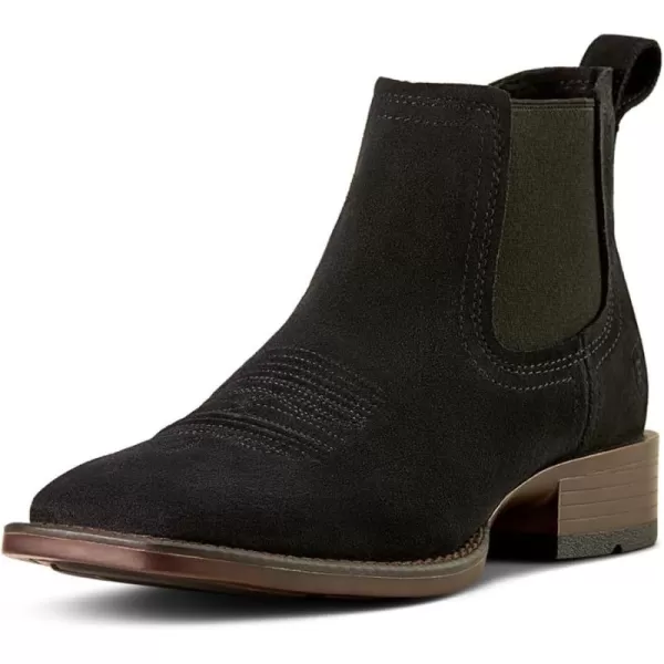 imageARIAT Mens Booker Ultra Western BootBlack Suede
