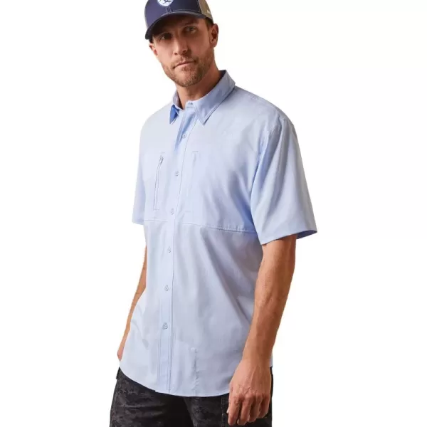 imageARIAT Mens Venttek Classic Fit ShirtBlue Freeze