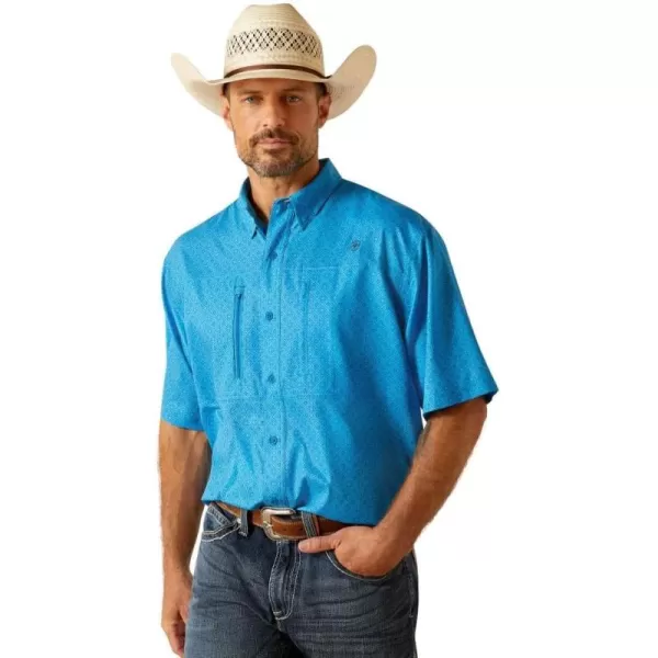 imageARIAT Mens Venttek Classic Fit ShirtBrilliant Blue