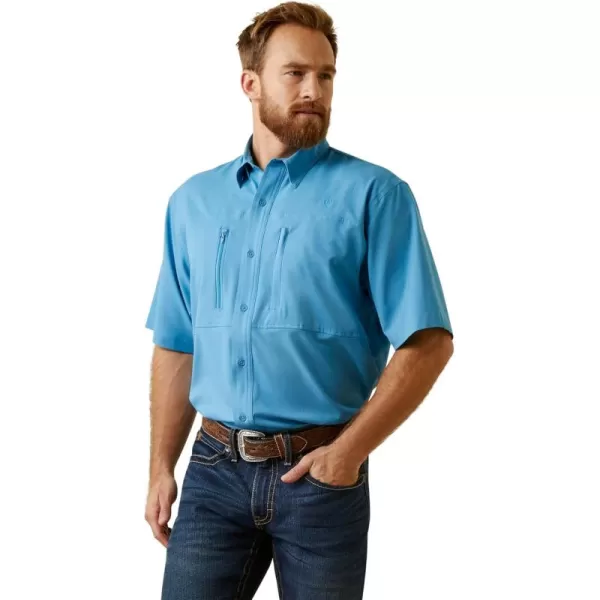 imageARIAT Mens Venttek Classic Fit ShirtCendre Blue