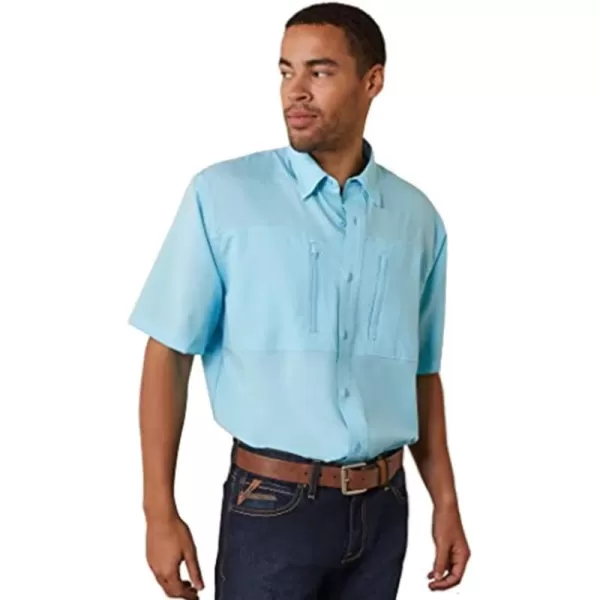 imageARIAT Mens Venttek Classic Fit ShirtCenote Aqua