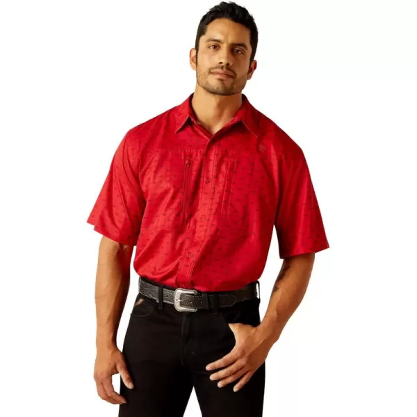 imageARIAT Mens Venttek Classic Fit ShirtHaute Red