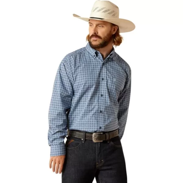 imageAriat Mens 360 Airflow Classic Fit ShirtDeja Vu Blue