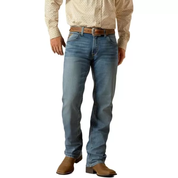 imageAriat Mens Rebar M5 Straight Durastretch Edge Straight Leg JeanGaviota