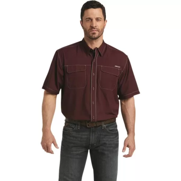 imageAriat Mens Venttek Outbound Classic Fit ShirtBerry Bark