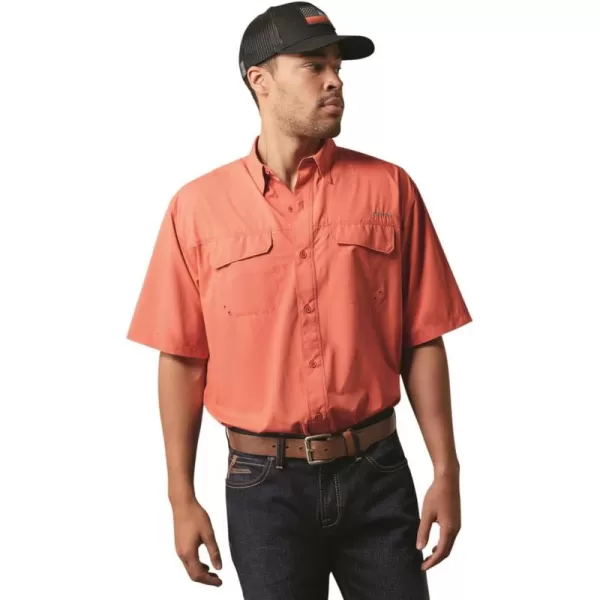 imageAriat Mens Venttek Outbound Classic Fit ShirtBurnt Sienna