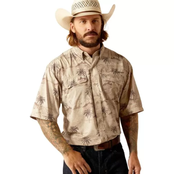 imageAriat Mens Venttek Outbound Classic Fit ShirtDesert Mocha