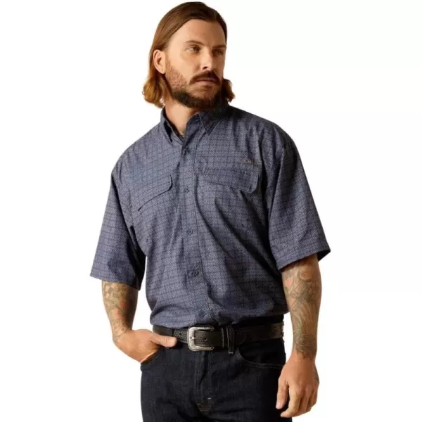 imageAriat Mens Venttek Outbound Classic Fit ShirtMood Indigo