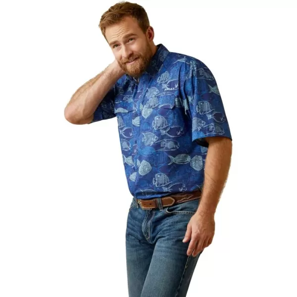imageAriat Mens Venttek Outbound Classic Fit ShirtSkyfall