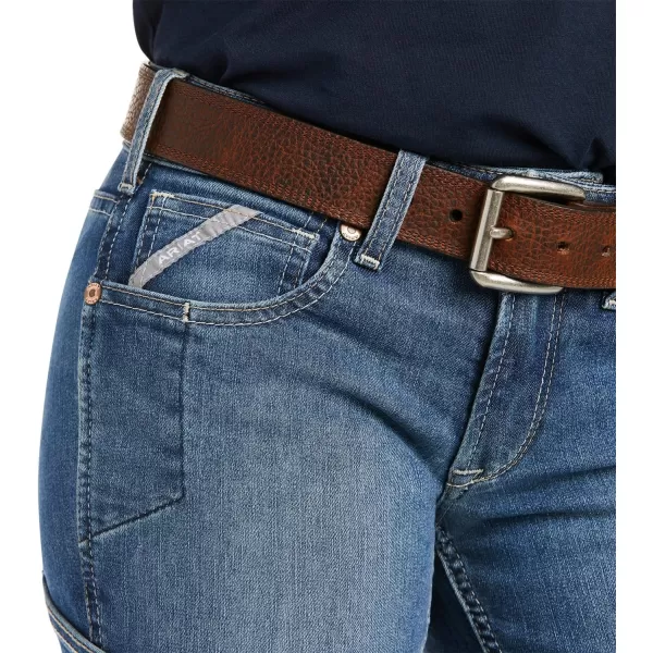 imageARIAT Womens Rebar Durastretch Raven Boot Cut JeanSofia