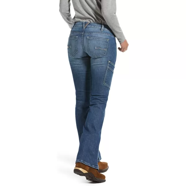 imageARIAT Womens Rebar Durastretch Raven Boot Cut JeanSofia
