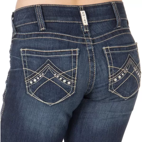 imageAriat Womens Real Mid Rise Bootcut JeanGlacier