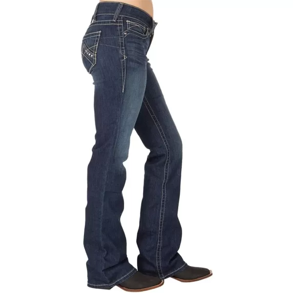 imageAriat Womens Real Mid Rise Bootcut JeanGlacier